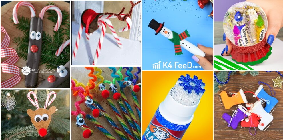 Candy Cane Reindeer Craft Ideas for Christmas - K4 Feed
