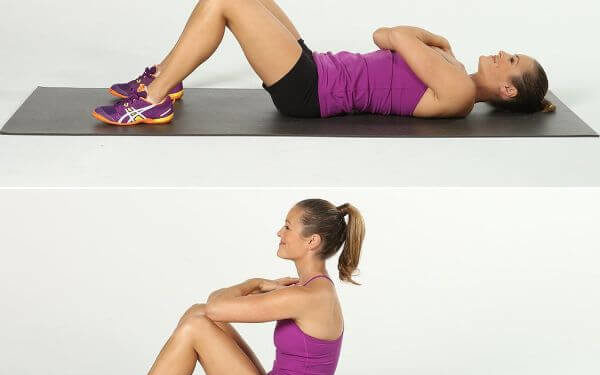 Sit Ups Exercises to lose weight