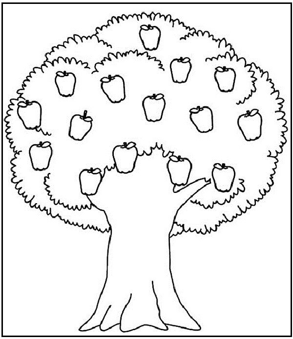 A is for Apple Coloring Page-Exciting Apple Coloring Sheets for Kids to Enjoy