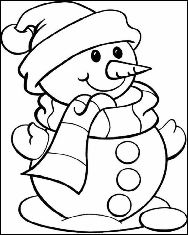 Fatty Snowman Coloring Pages-Remarkable Snowman Coloring Pictures