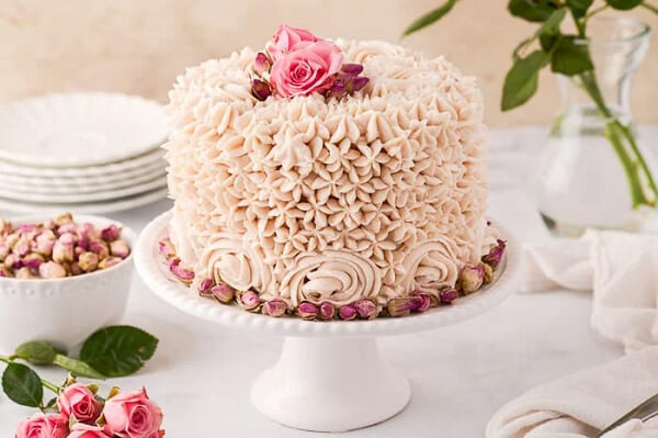 Lovely Rose Flavor Cake-Most In-Demand and Finest Cake Flavors with Images 2023