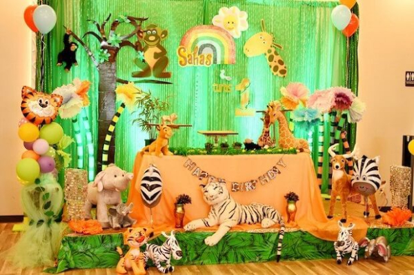 Amazing Animal Lover Theme Party Decorations For 1st Birthday -Twenty great ideas to decorate your house for a first birthday in 2023