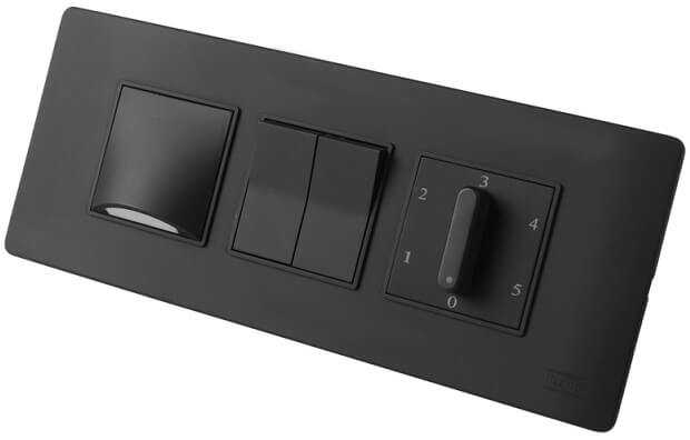 Black Switch Board Design for Home
