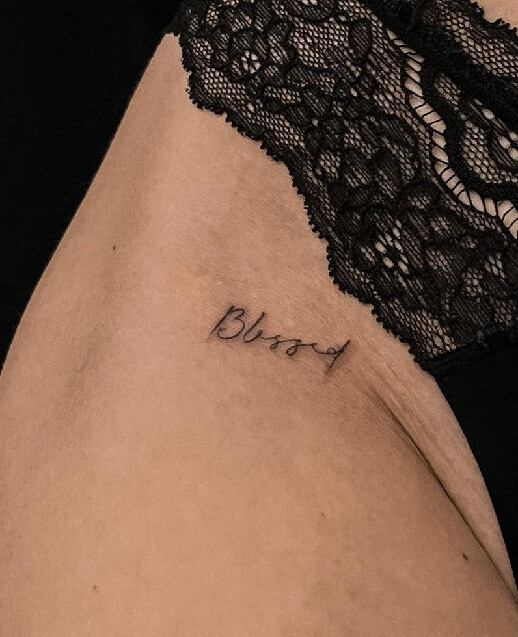  Blessed Tattoo For Women