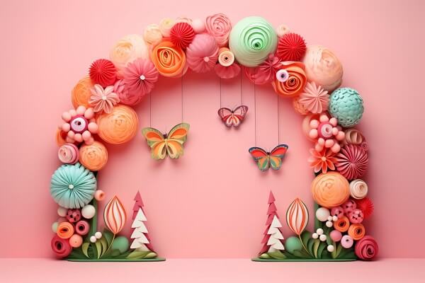Decent Butterfly Theme Birthday Decoration