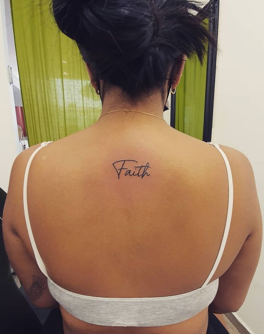 Decent Faith Back Tattoos-Symbolize Religious Commitment with a Tattoo 