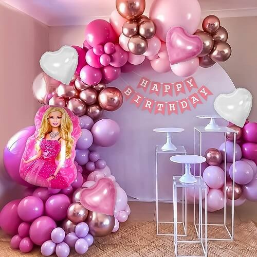 Fancy Barbie Birthday Party Decorations
