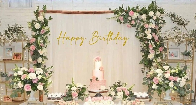 Creative Floral Decor Ideas for an Unforgettable Birthday Party