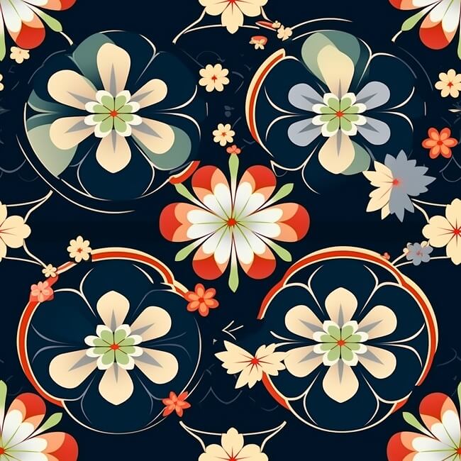 Flower Tile Designs