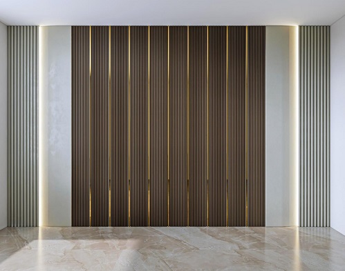 Graceful PVC Panel Design for Room