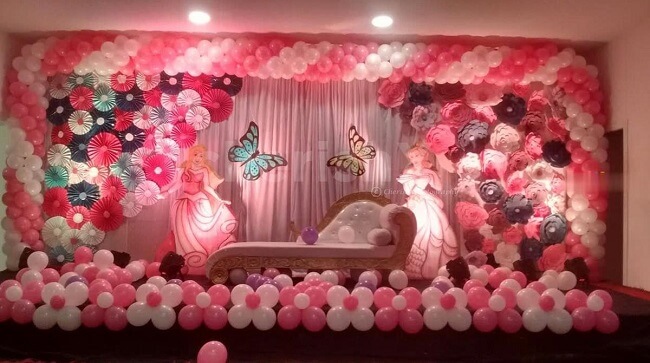 Mesmerizing Princess Theme Birthday Party Decorations