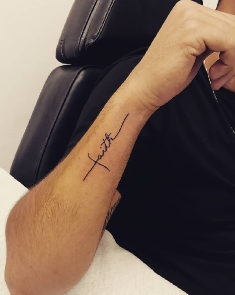 Minimalist Faith Symbol Tattoo Designs-Express Your Spiritual Side with Unique Tattoo Designs 