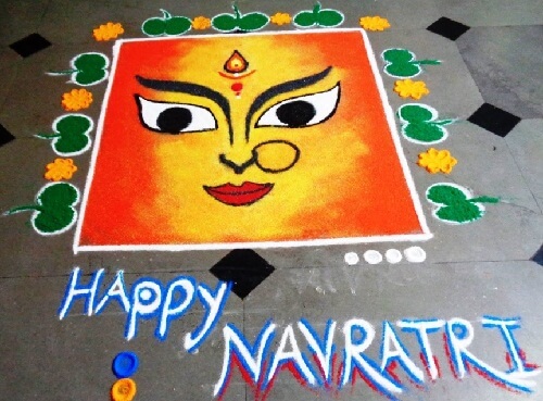 Navratri Rangoli Designs