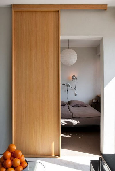 Sliding Door Plywood Design