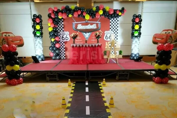 Super Car-Themed Decor Ideas for Birthday Parties