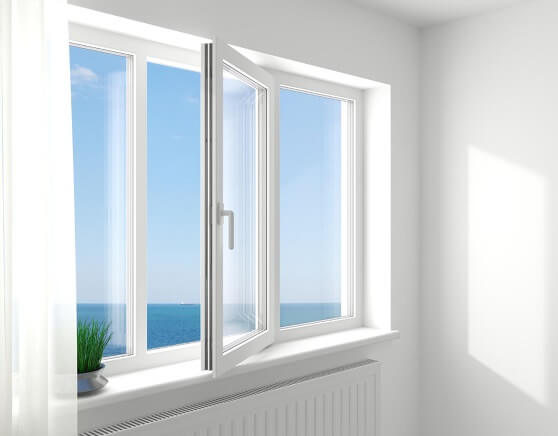 White Window Glass Design