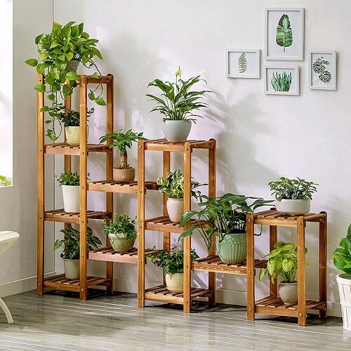 Wooden Planter Stand Ideas For Corners