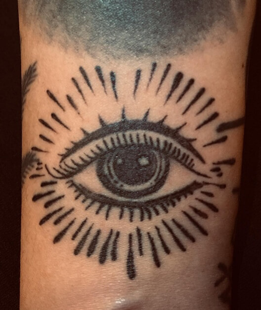 Beautiful Bold Evil Eye Tattoo Designs