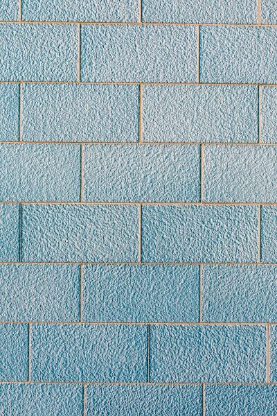Blue Brick Tile Design for the Front of the House
