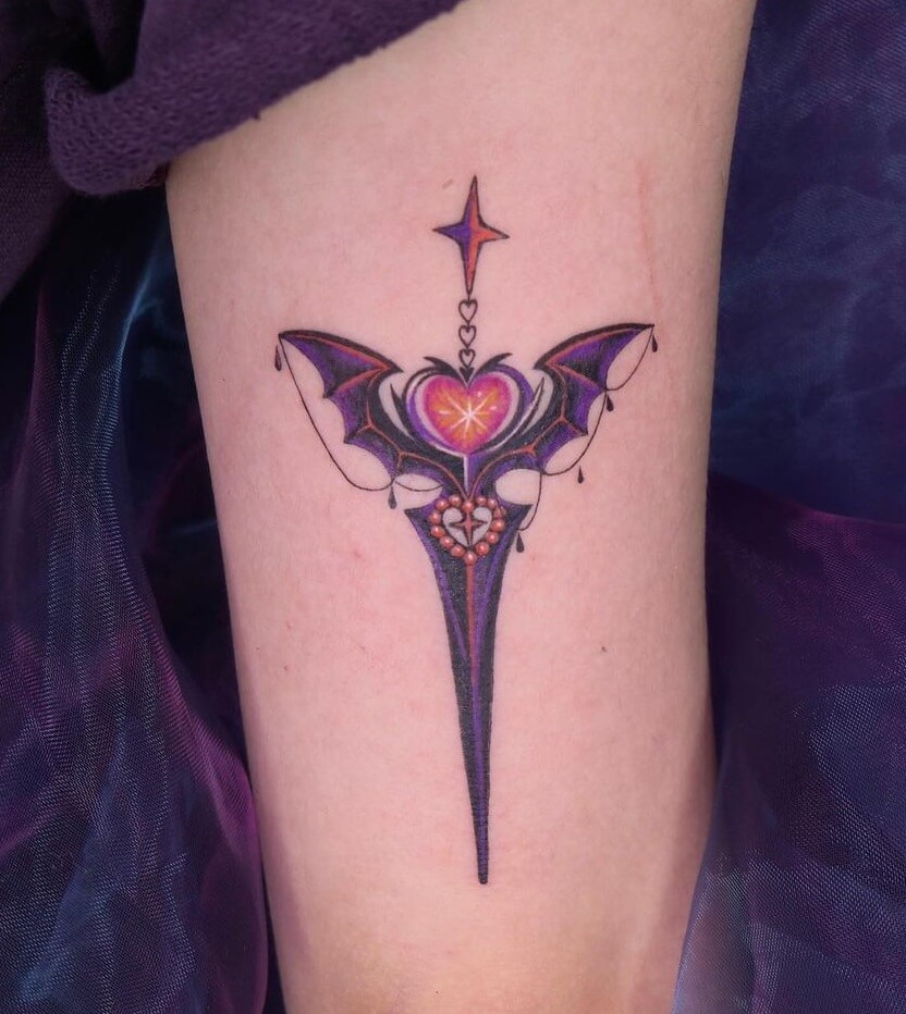 Dark and Intricate Gothic Sword Tattoo Designs