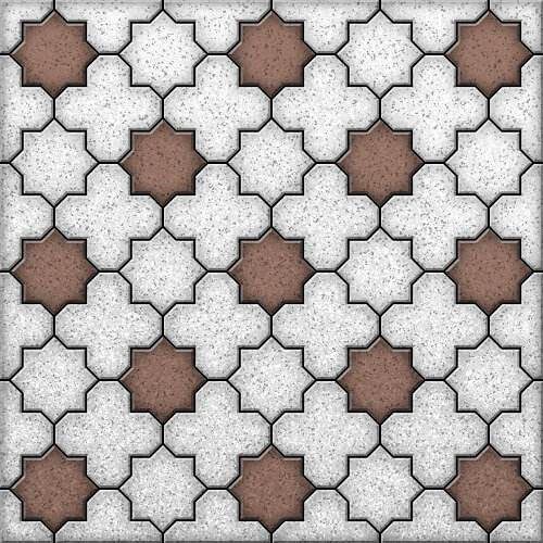 Gray Pavement Texture Tile Design