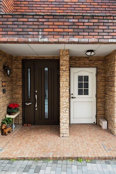 Rectangular Stone and brick Tiles Design for Home