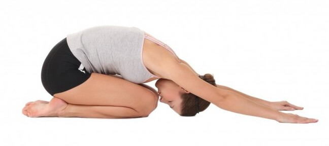 Balasana or Child’s Pose