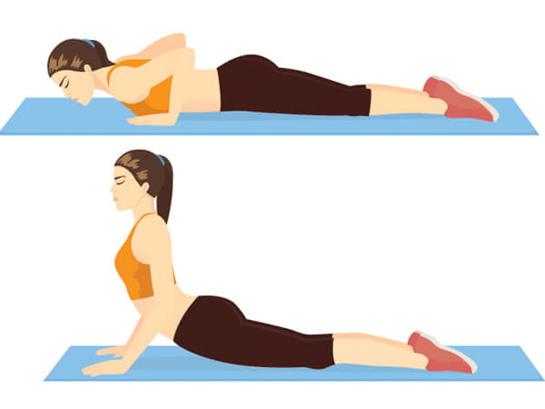 Bhujangasana--exercise for back pain