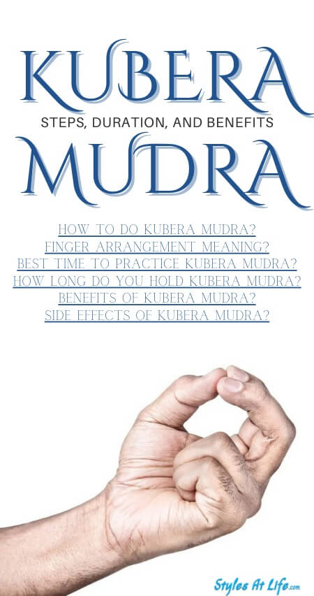 How to do kubera mudra