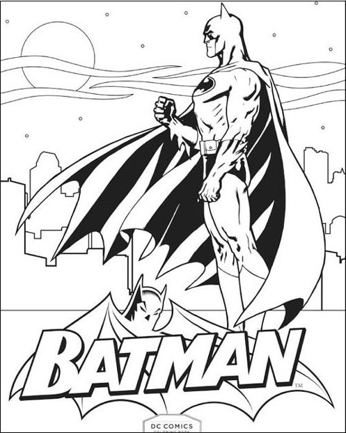 Batman Beyond - Coloring Pages For Kids