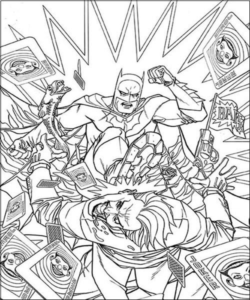 Batman Coloring Pages For Kids