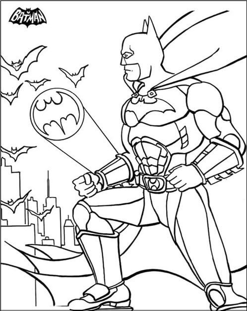 Free Printable Batman - Coloring Pages For Kids