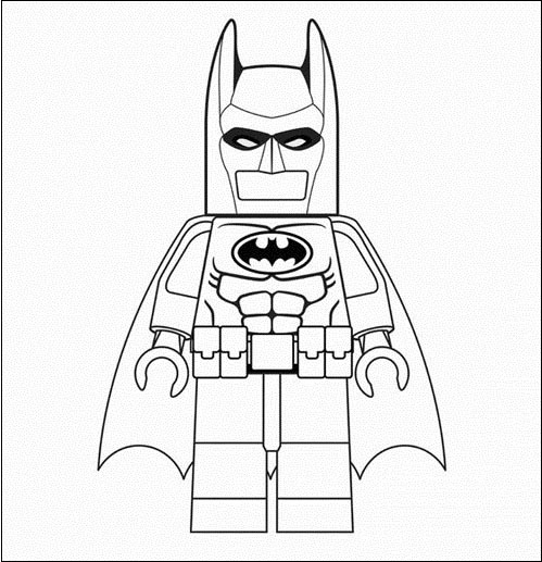 Lego Batman - Coloring Pages For Kids